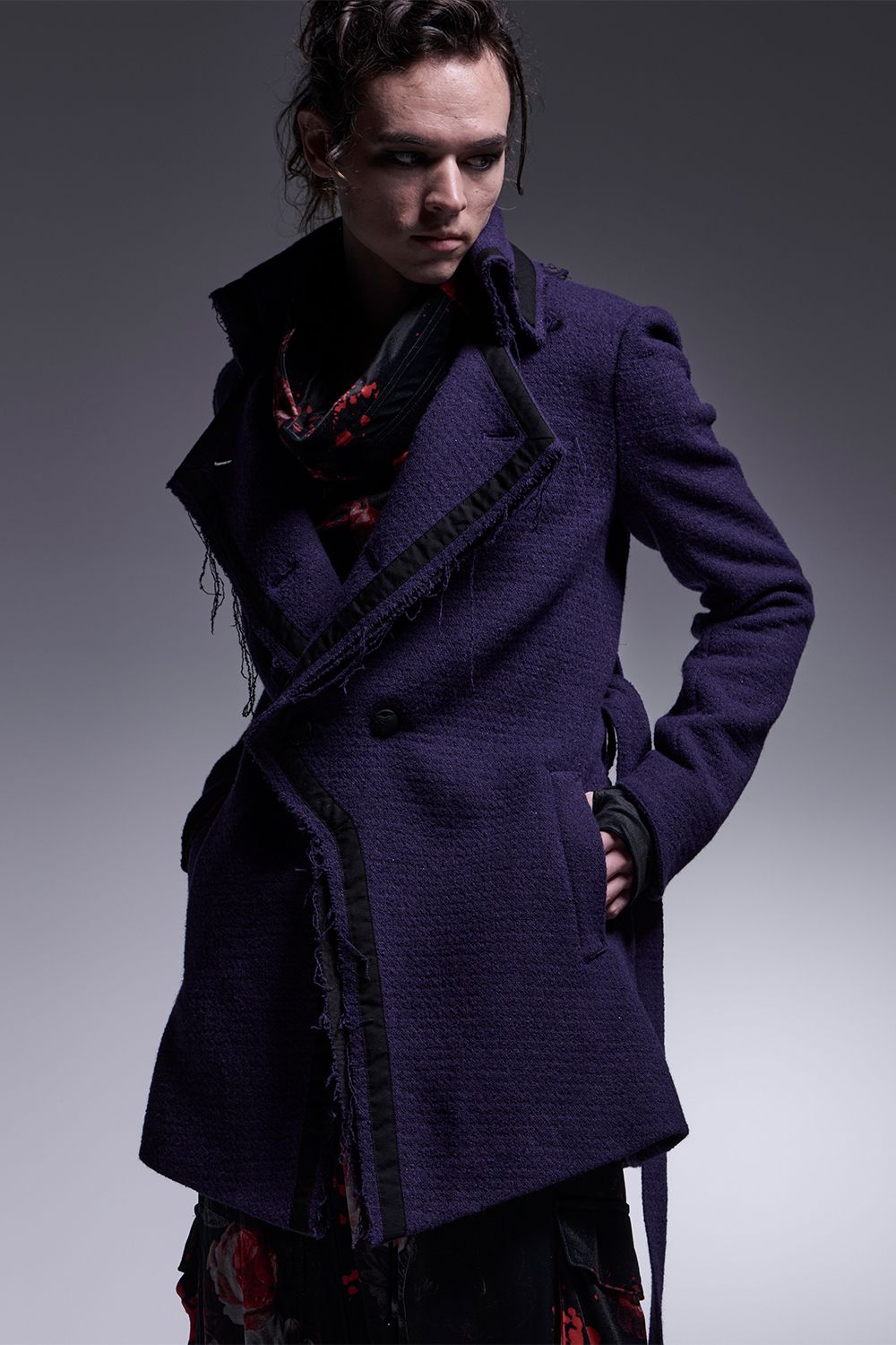 全ての - kiryuyrik Tweed ツイードカット / Jacket Napoleon Off Cut ジャケット・アウター
