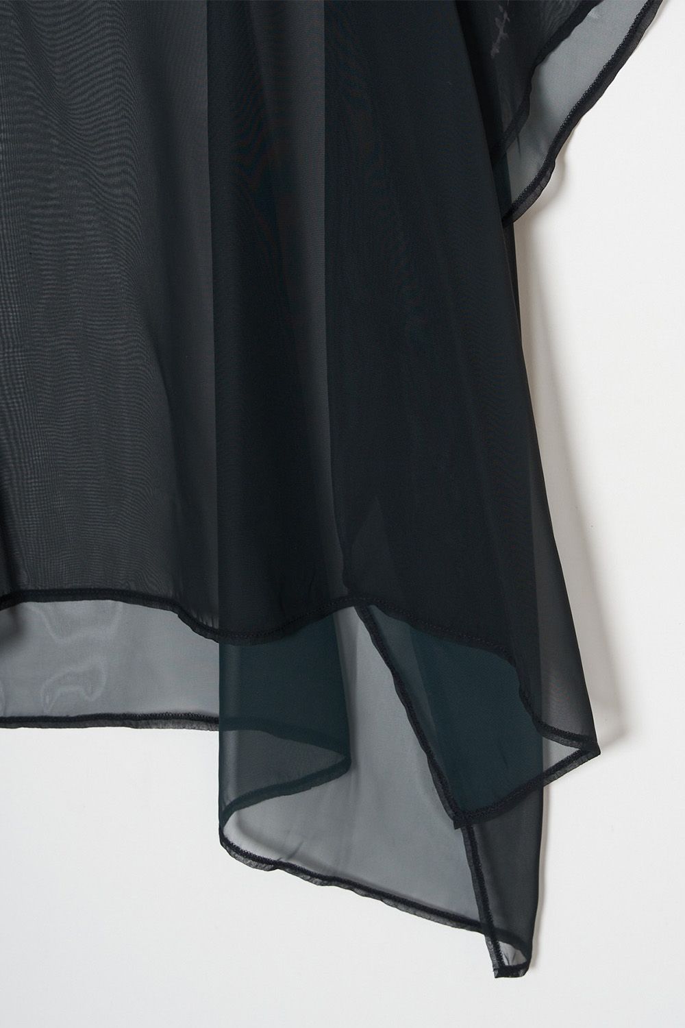 Wisteria print see-through P/O  / ウィステリア プリント シースルー プルオーバー