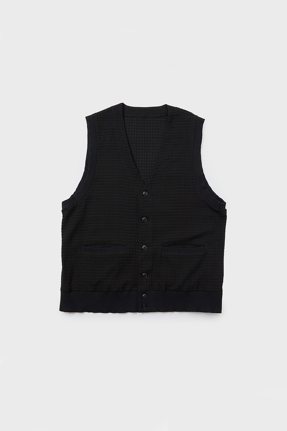Dobby waffle vest / ドビー ワッフル ベスト