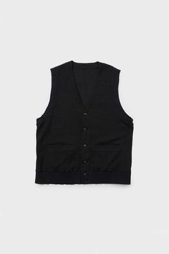 Dobby waffle vest / ドビー ワッフル ベスト
