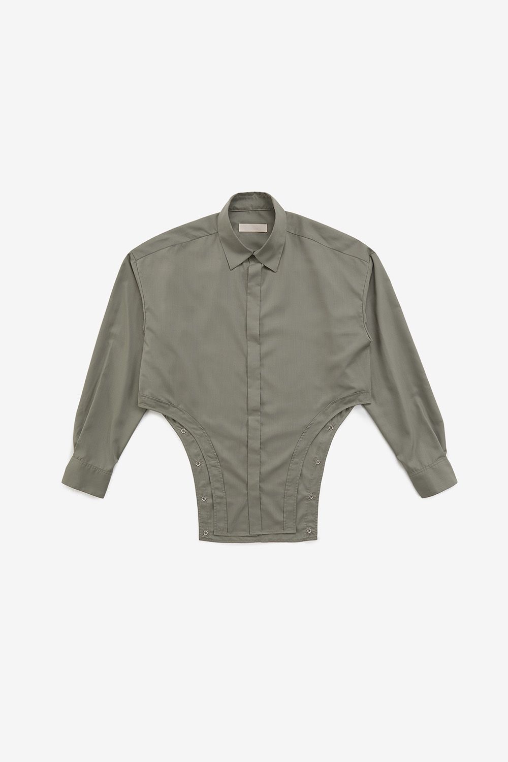 Multi-way snap button shirt / マルチウェイ スナップボタン シャツ