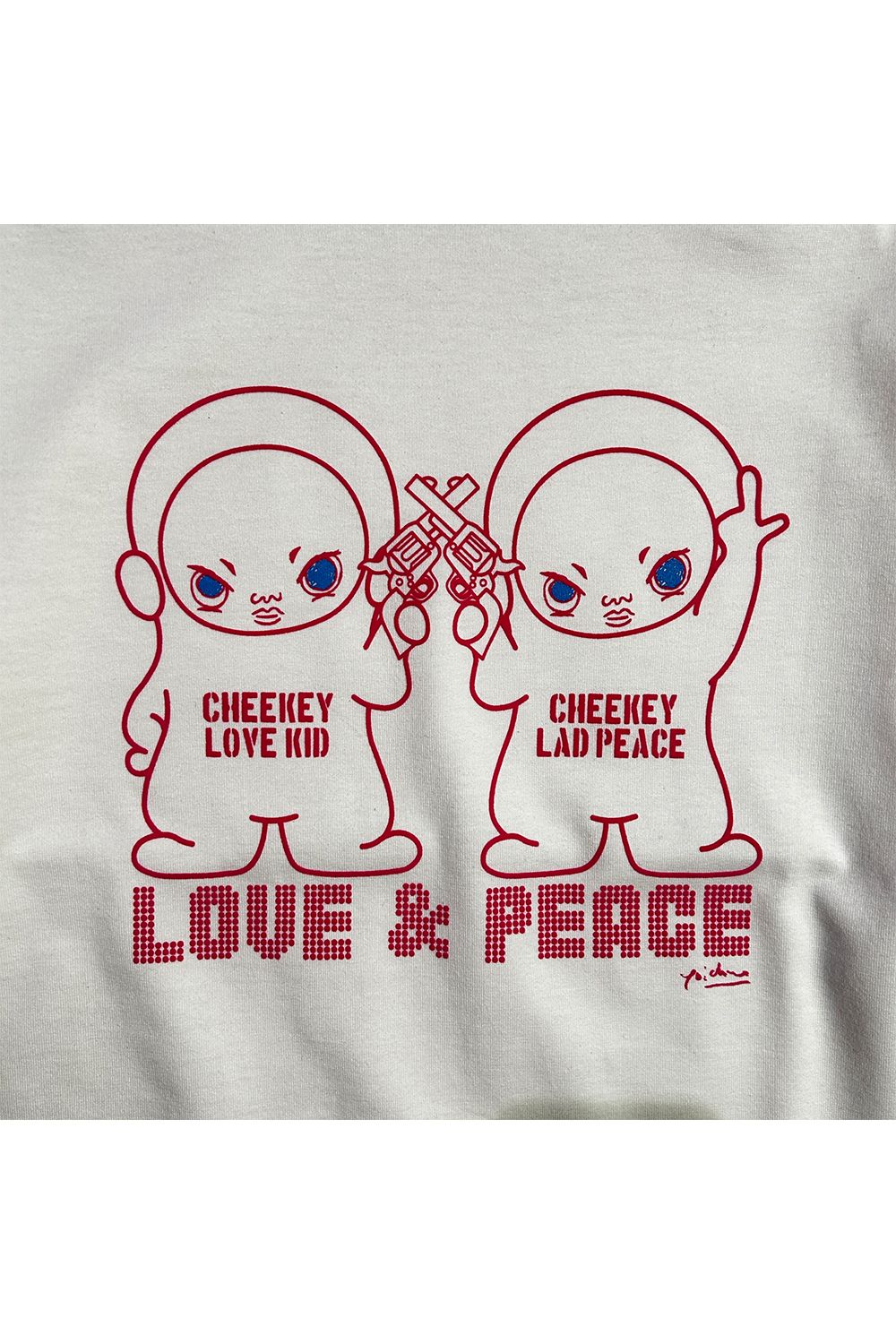〈レディース〉CHEEKEY L/S T / チーキー ロングスリーブ Tシャツ
