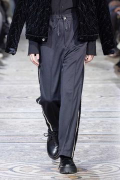 Tape embroidery track PT / テープ エンブロイダリー トラック パンツ