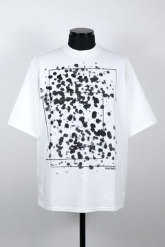 40/2 ORGANIC COTTON KNIT CREW NECK PRINT TEE "WAKUTOSUMI" / オーガニックコットン26G天竺 クルーネック プリントTシャツ