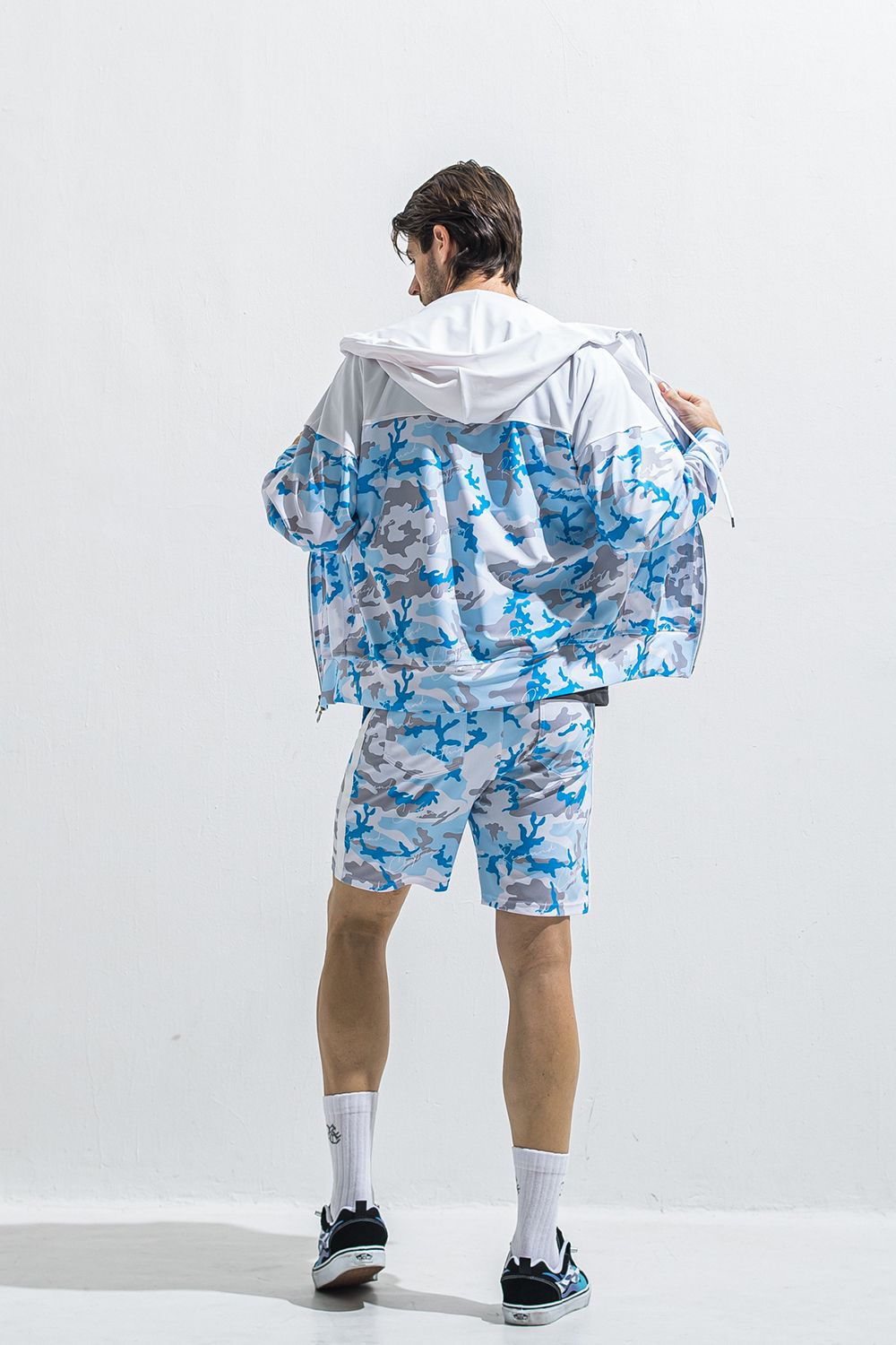 RUSH OVER ZIPUP HOODIE / オーバーサイズ ジップアップ ラッシュパーカー