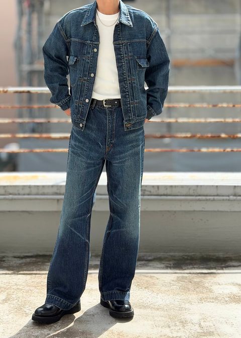 【N.HOOLYWOOD COMPILE】DENIM JACKET & 5POCKET PANTS