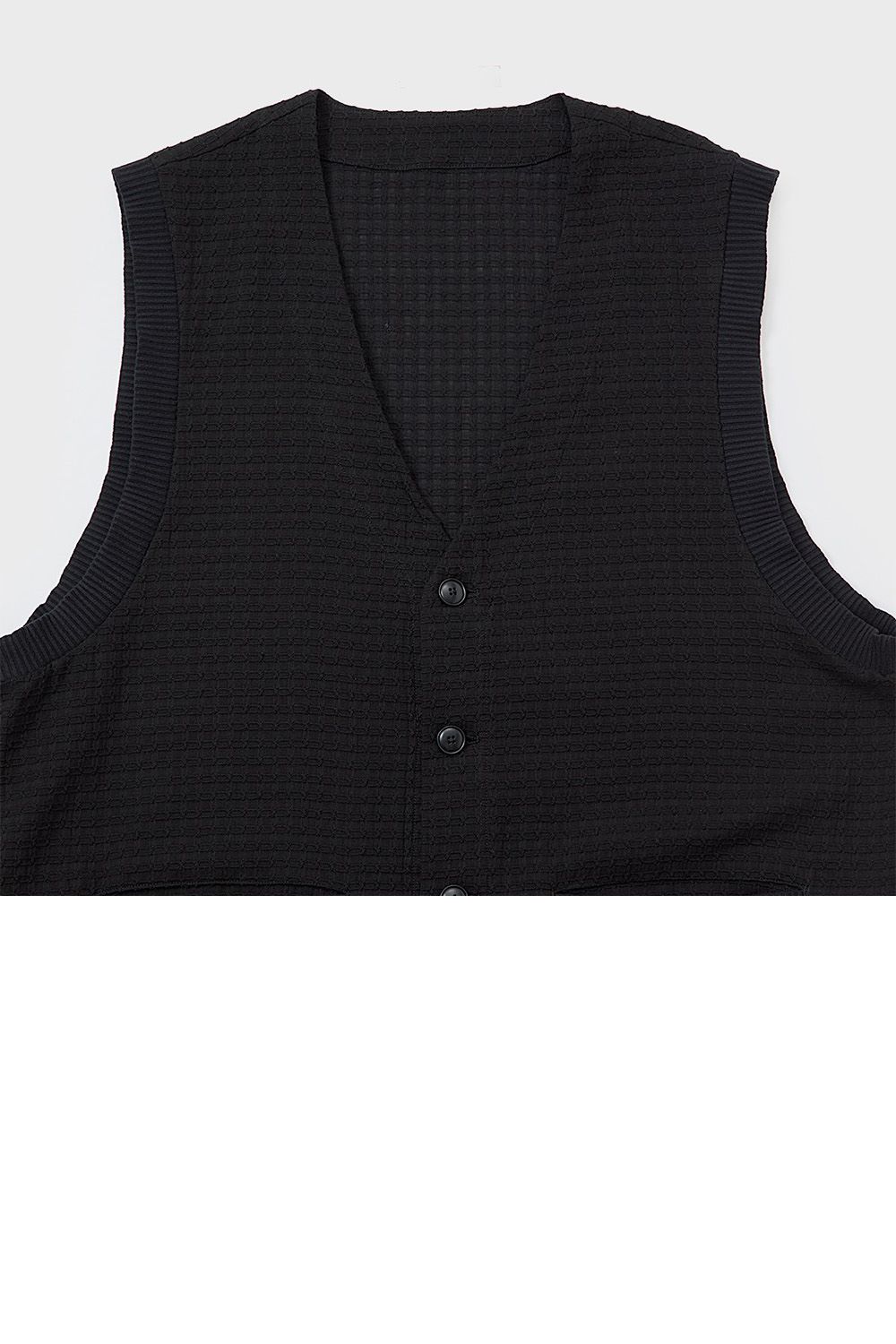 Dobby waffle vest / ドビー ワッフル ベスト