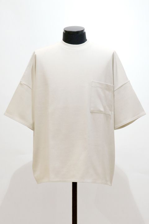 20//1 RECYCLE SUVIN ORGANIAC COTTON KNIT POCKET TEE / リサイクル スビン オーガニックコットン 度詰天竺 ポケット Tシャツ