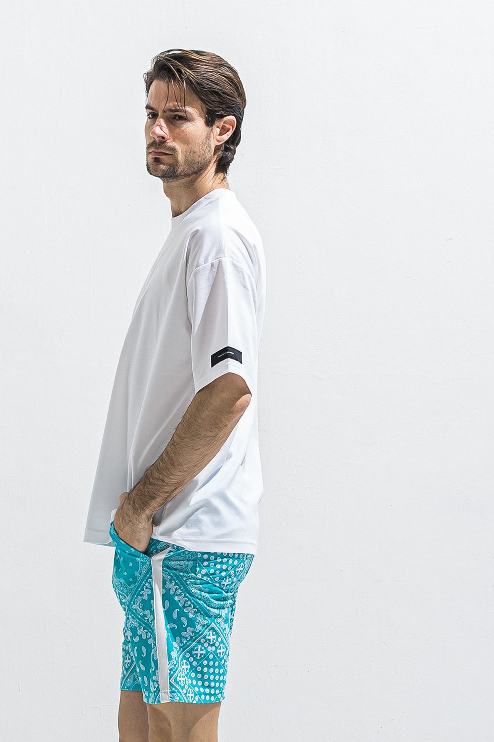 REV MESH OVER TEE / リバーシブル メッシュ オーバーサイズ Tシャツ