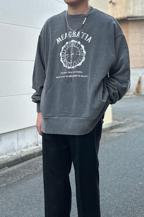 meagratia Vintage printed sweat P/O Style