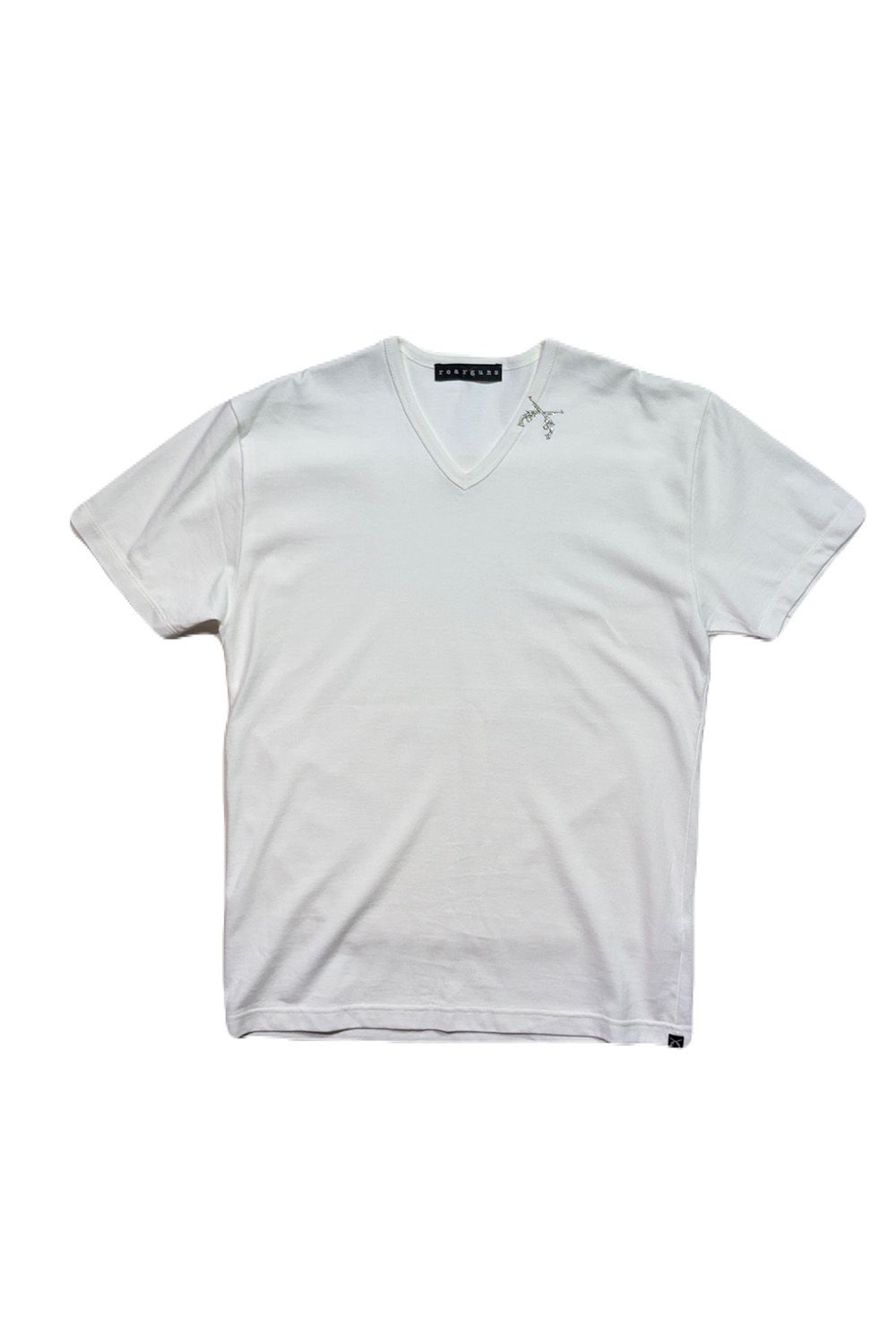 ARCHIVE VN/TEE CRY / アーカイブ Vネック Tシャツ クリスタルクロスガン
