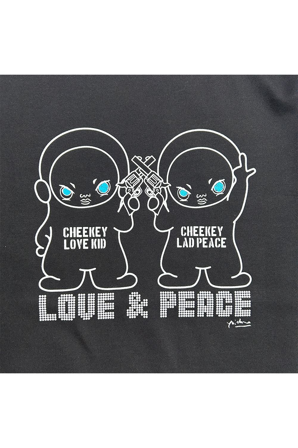 CHEEKEY PRINT L/S T / チーキー プリント ロングスリーブ Tシャツ