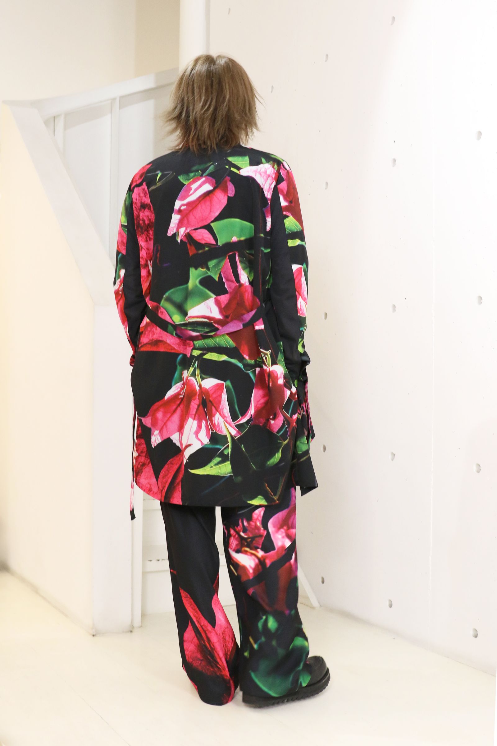 Eco Decine Bougainvillia Flare Shirt / ブーゲンビリア フレアシャツ