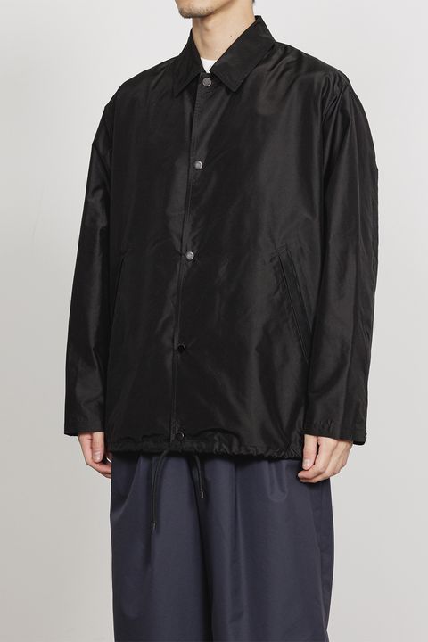 SILK TAFFETA COACH JACKET / シルクタフタ コーチジャケット