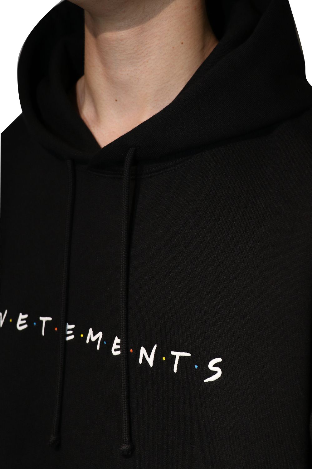 VETEMENTS - Friendly Logo Hoodie | laid-back