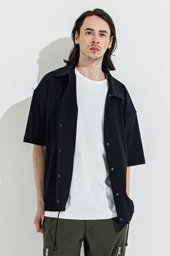 NYLON HALF COACH JACKET / ナイロン ハーフ コーチジャケット