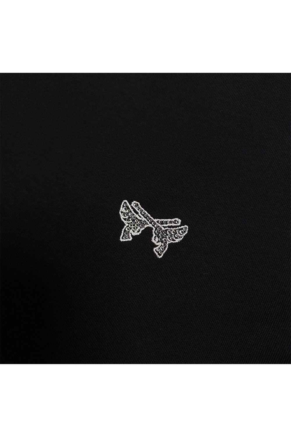 WING EMB PEACE L/S T / ウイングクロスガン エンブロイダリー ピース クリスタル ロングスリーブ Tシャツ