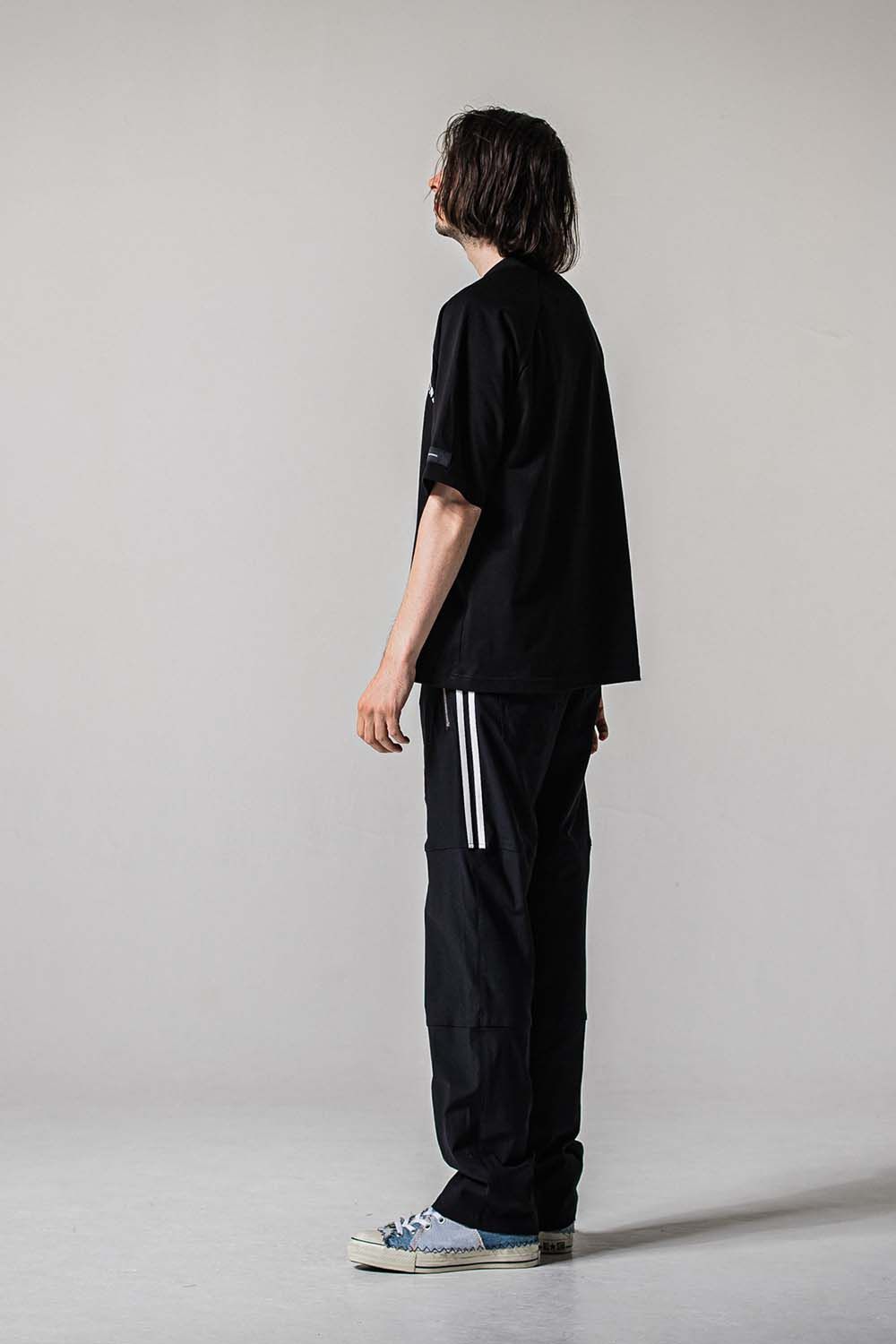 JOHNSON LINE NYLON WIDE PT / ジョンソン ナイロン ラインワイドパンツ