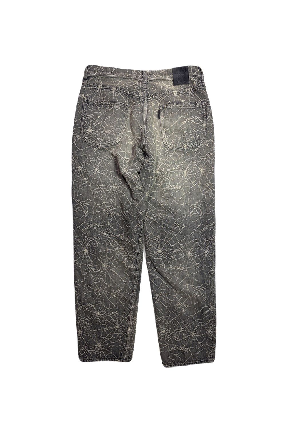 SPIDER JAQ DENIM PT / スパイダー ジャガード デニム パンツ