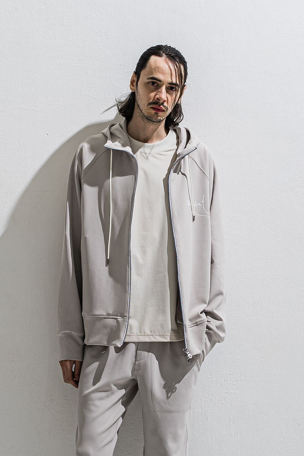 sign zip hoodie / ジップアップパーカー