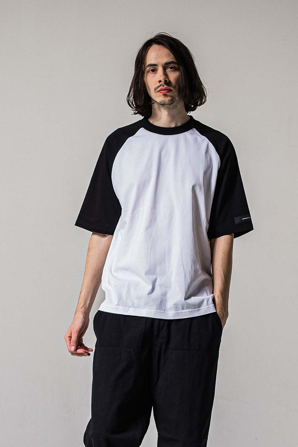 BACK RC RAGLAN OVER TEE / バックロゴ ラグラン オーバー Tシャツ