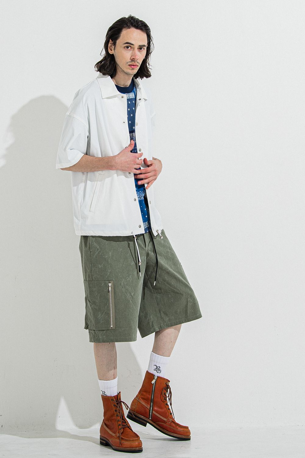 BANDANA OVER TEE / バンダナ オーバーサイズ Tシャツ