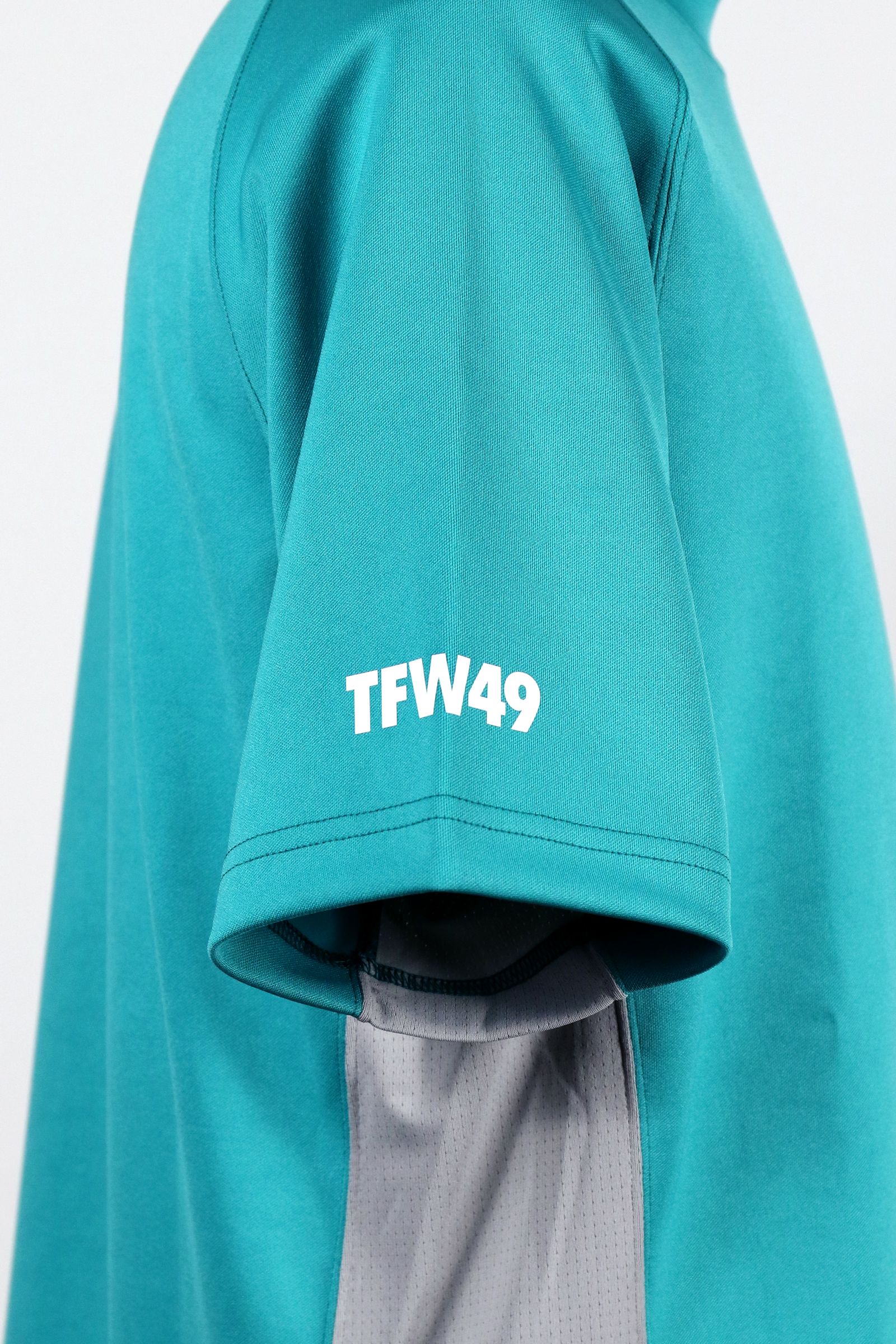 SIDE MESH MOCKNECK T / サイド メッシュ モックネック ティー