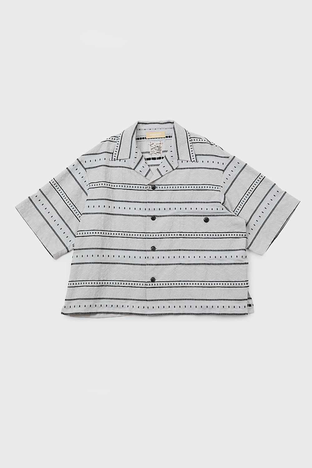 Mogol fabric S/S shirt / モール ファブリック ショートスリーブ シャツ