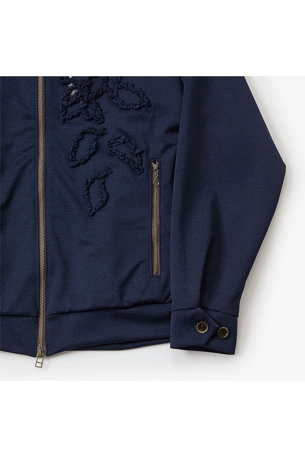 Tape embroidery track JKT / テープ エンブロイダリー トラック ジャケット