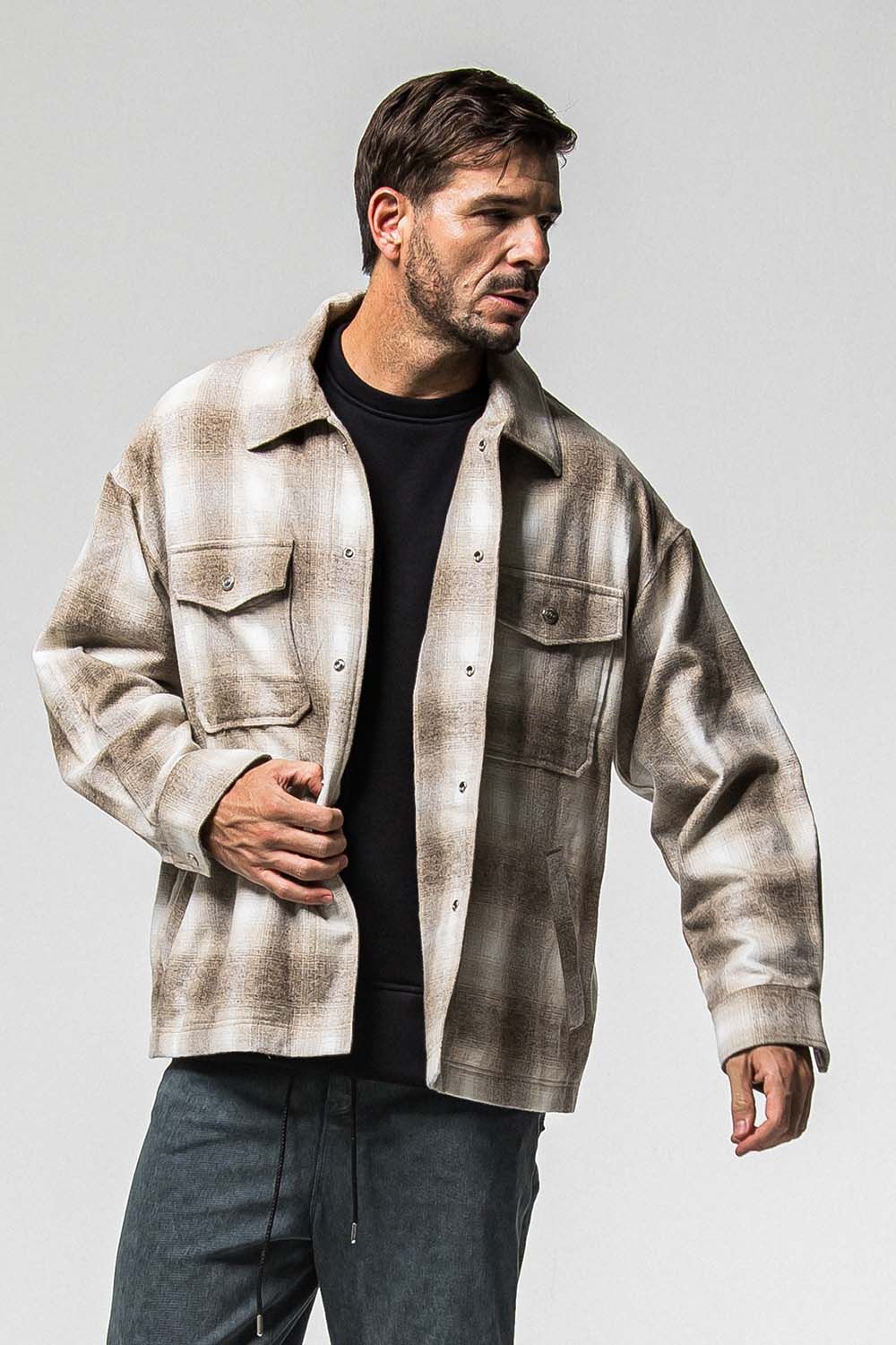 FLANNEL CHECK JK / フランネル チェック ジャケット