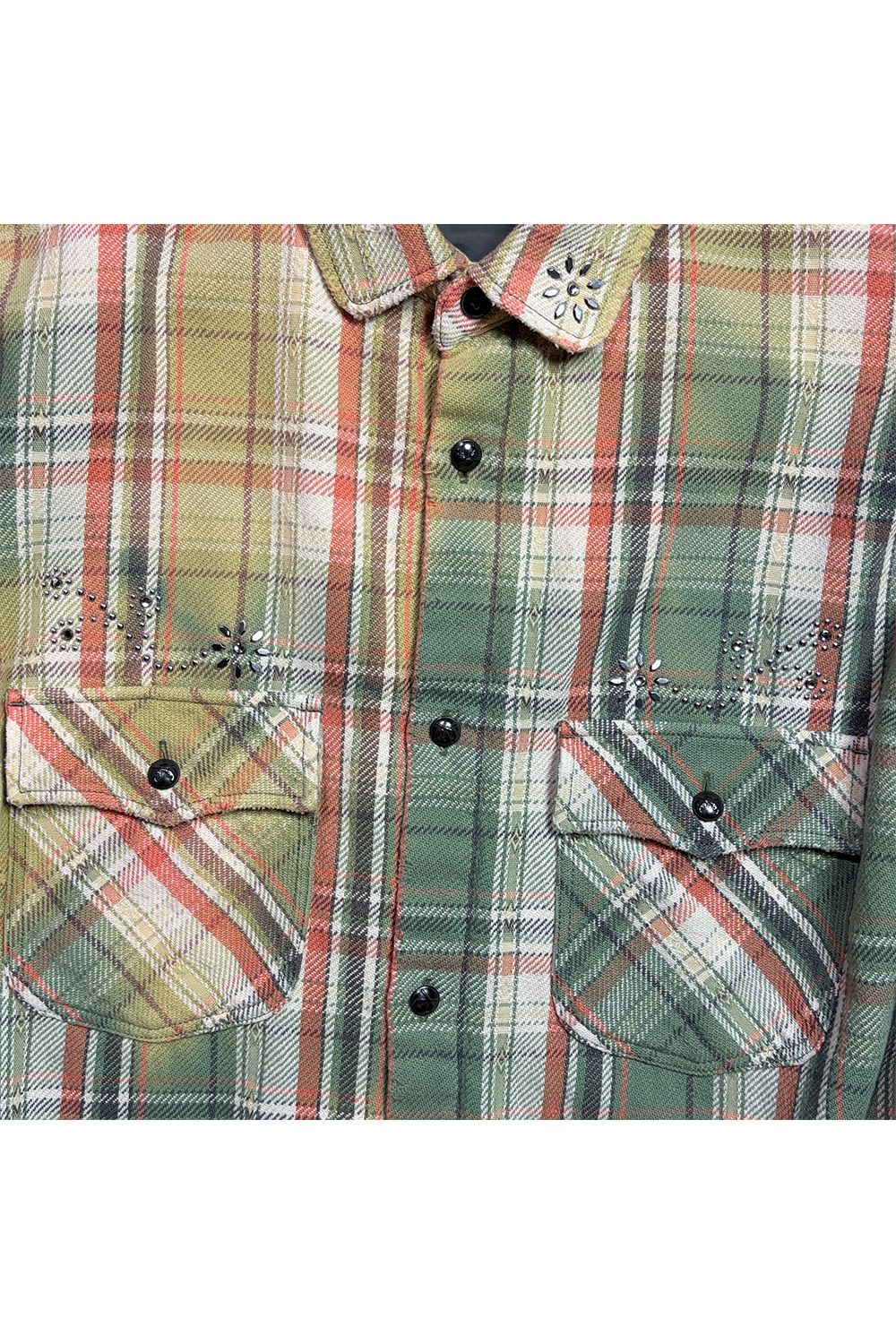 STUDS CHECK SH / スタッズ チェック シャツ