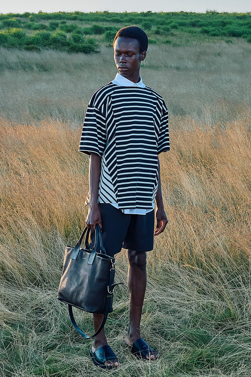 N.HOOLYWOOD COMPILE LEATHER TOTE BAG / エヌハリウッド コンパイル レザートートバッグ