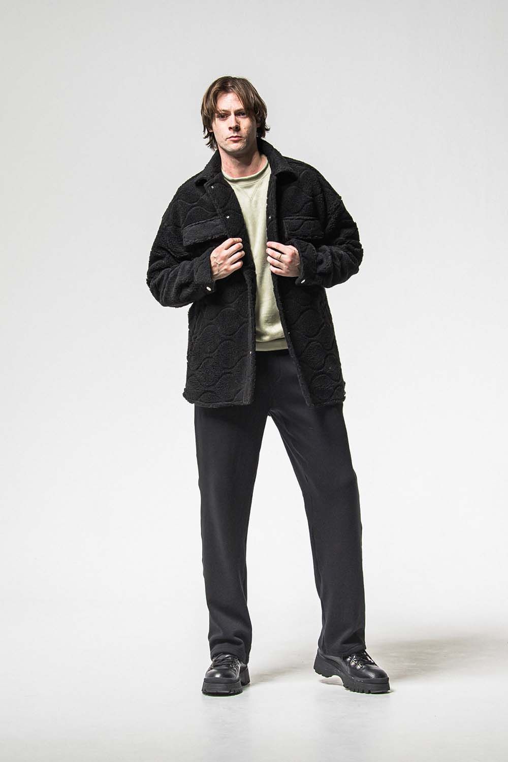 SUEDE DROP TRINER / スウェード ドロップ トレーナー