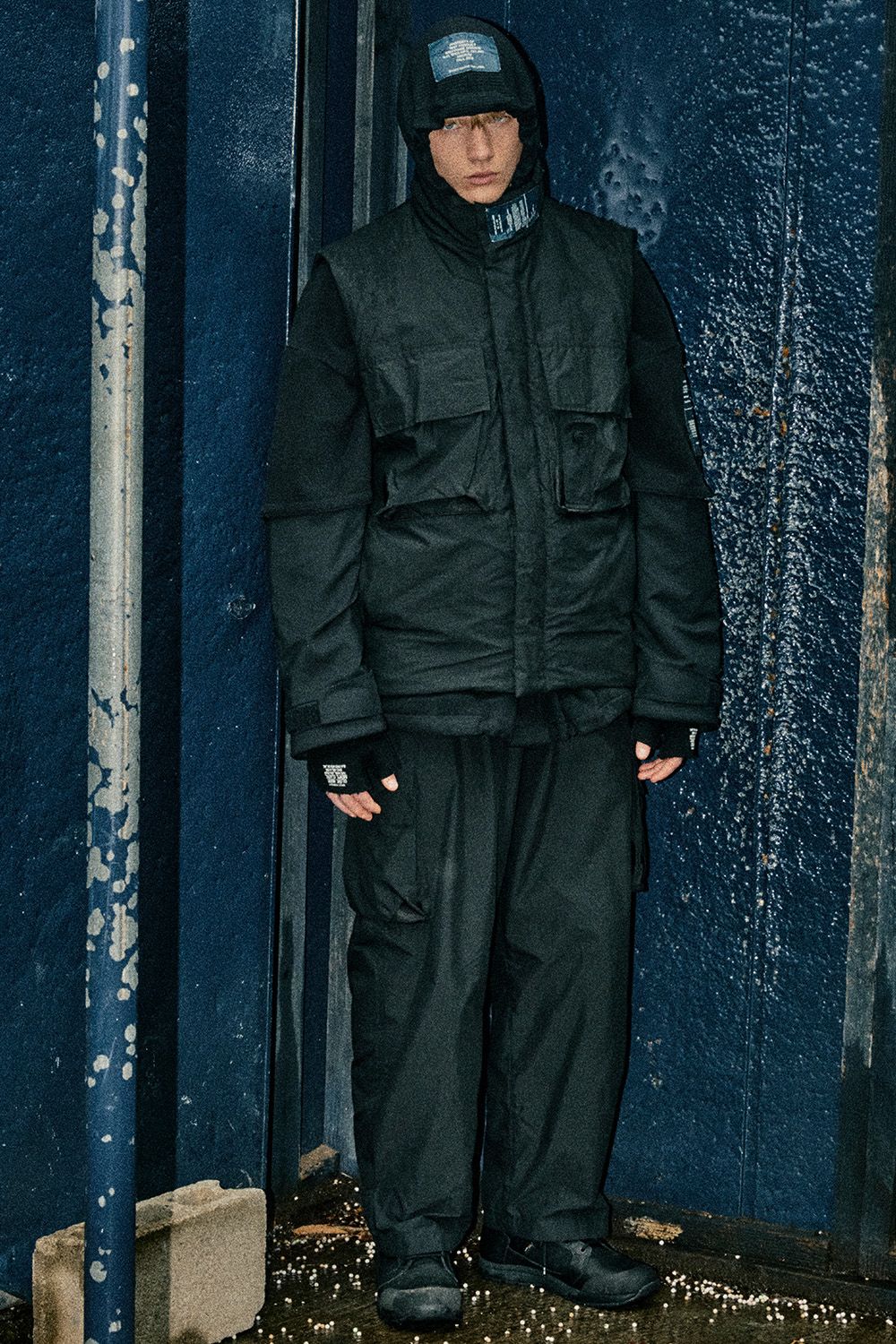 N.HOOLYWOOD TEST PRODUCT EXCHANGE SERVICE PUFFER VEST / エヌハリウッド テストプロダクトエクスチェンジサービス パファーベスト