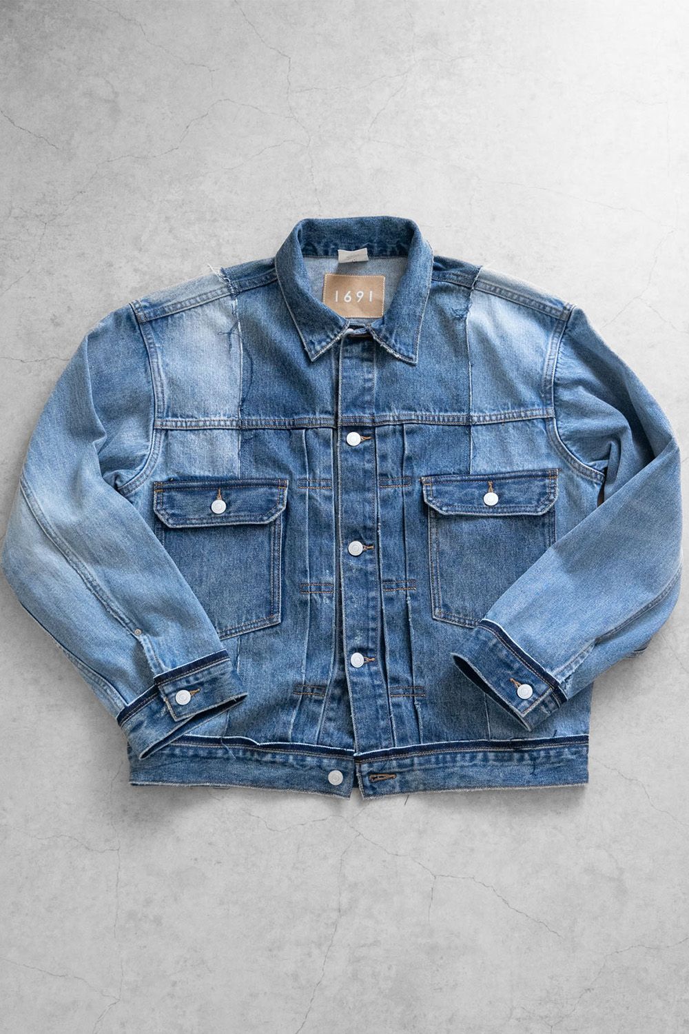 CENTER SEAM JKT / センターシーム デニムジャケット