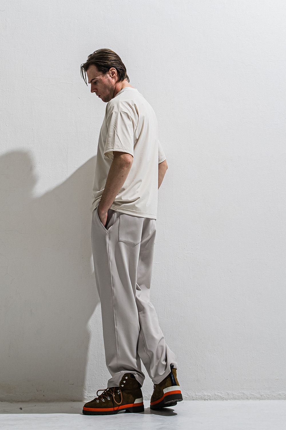 Emilio DB WIDE PANTS / スラックス ワイドイージーパンツ