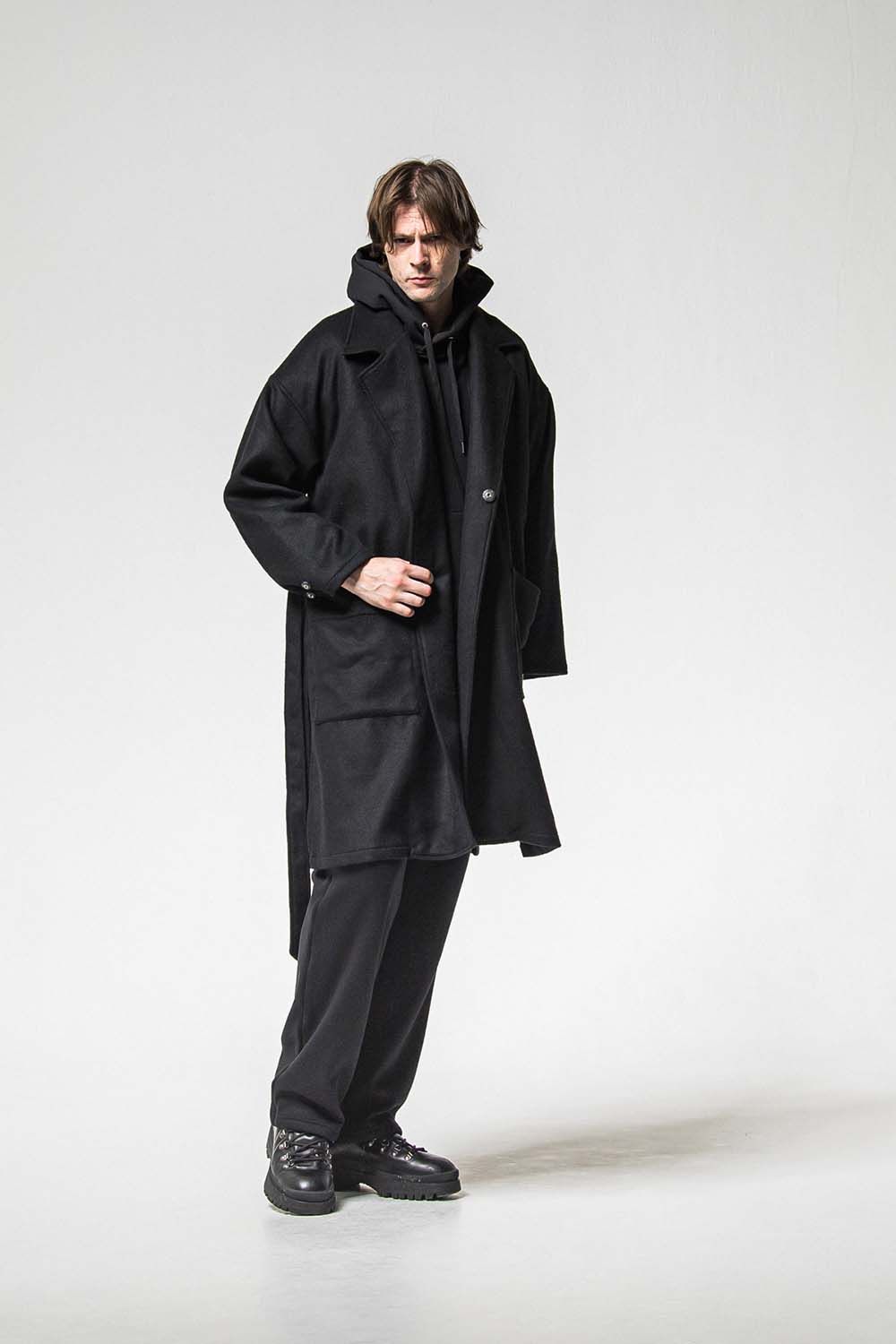 GOWN OVER COAT / オーバーサイズ ガウン コート