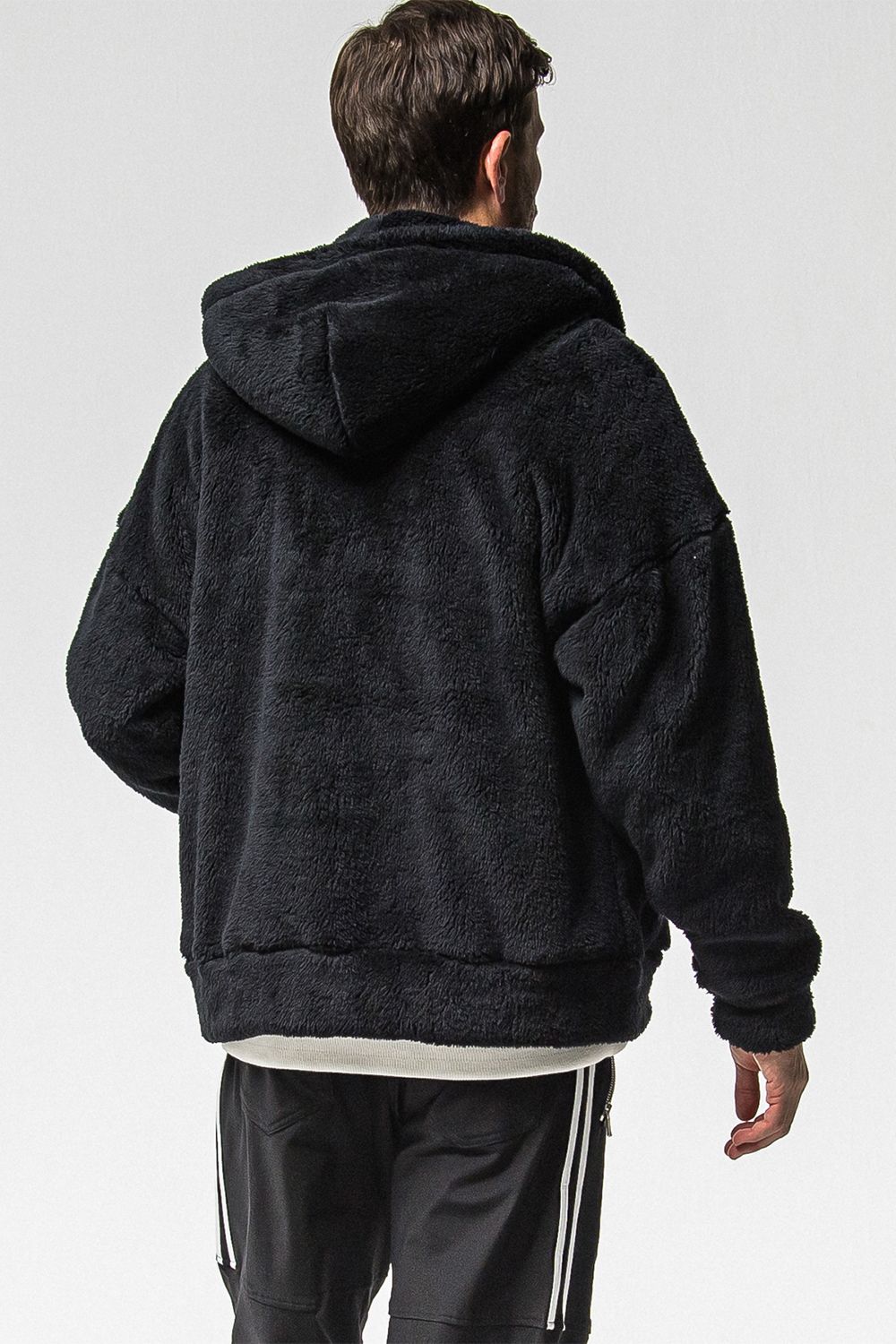 BOA ZIP LOOSE HOODIE / ボア ジップ ルーズ フーディ