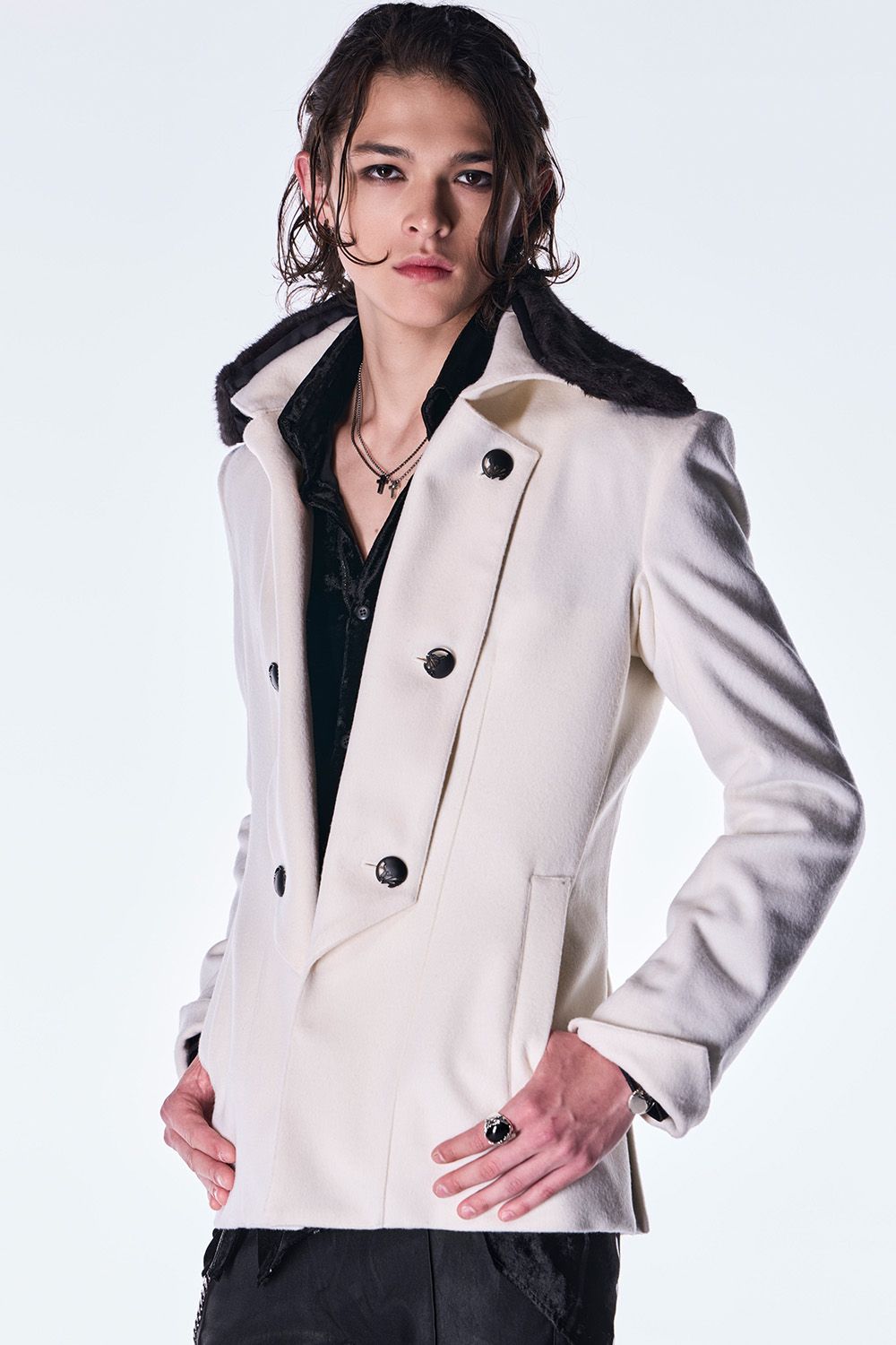 Beaver Fur Napoleon Jacket / ビーバー ファー ナポレオン ジャケット