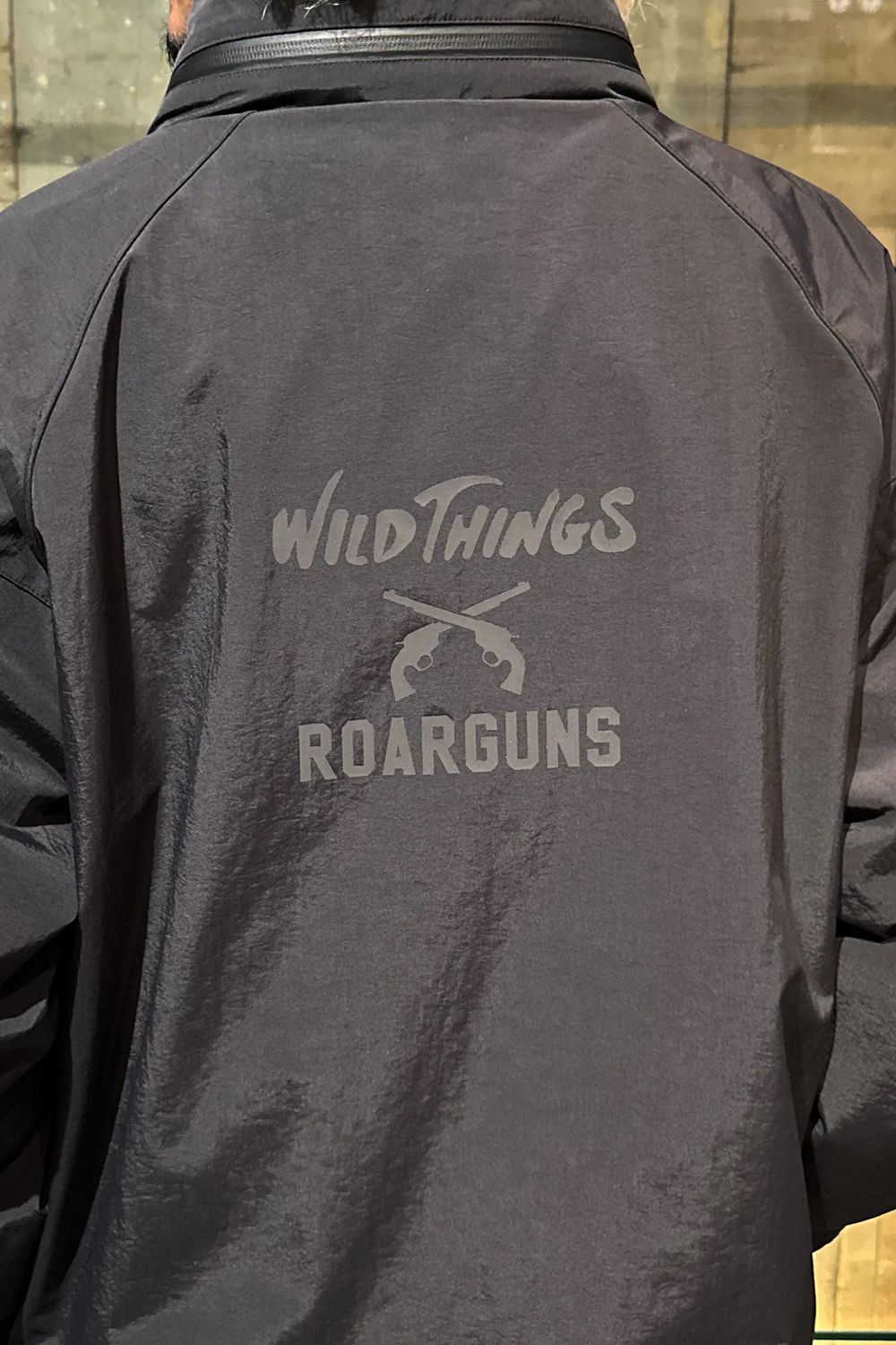 WILD THINGS × roarguns / エンブロイダリー バックプリント ジャケット