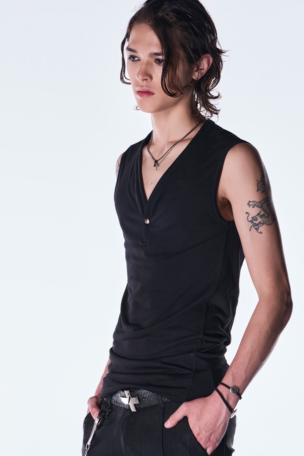 BEA TENJIKU Tank Top / ベア天竺 タンクトップ