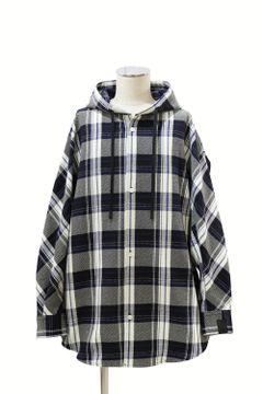 N.HOOLYWOOD COMPILE HOODED SHIRT / エヌハリウッド コンパイル シャツ