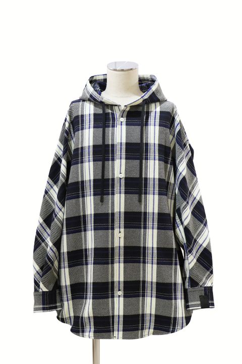 N.HOOLYWOOD COMPILE HOODED SHIRT / エヌハリウッド コンパイル シャツ