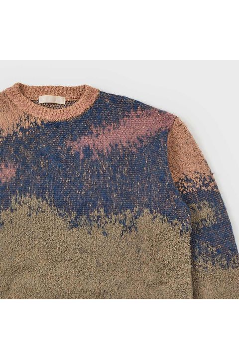 meagratia Lace tape denim BL Style②