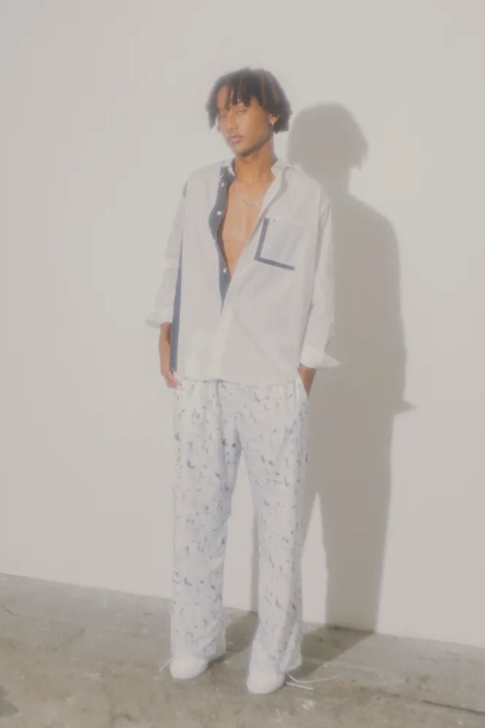 Laser cut regular shirt / レーザー カット レギュラー シャツ