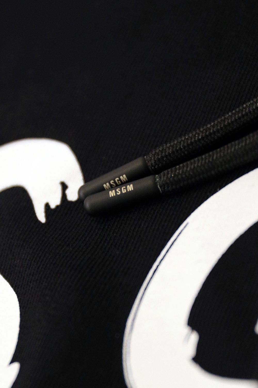 SWEAT HOODIE  With BRUSHSTROKE LOGO