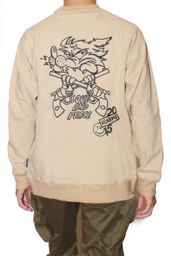 roarguns 20th × laid-back 15th Anniversary Exclusive Item FLEECY SWEAT roar-guns 20th&15th