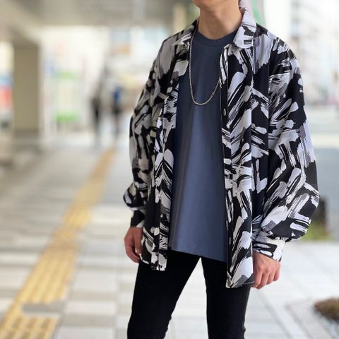 RESOUND CLOTHINGのおすすめオーバーサイズシャツを使用したコーディネート！！