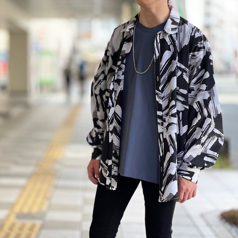 RESOUND CLOTHINGのおすすめオーバーサイズシャツを使用したコーディネート！！
