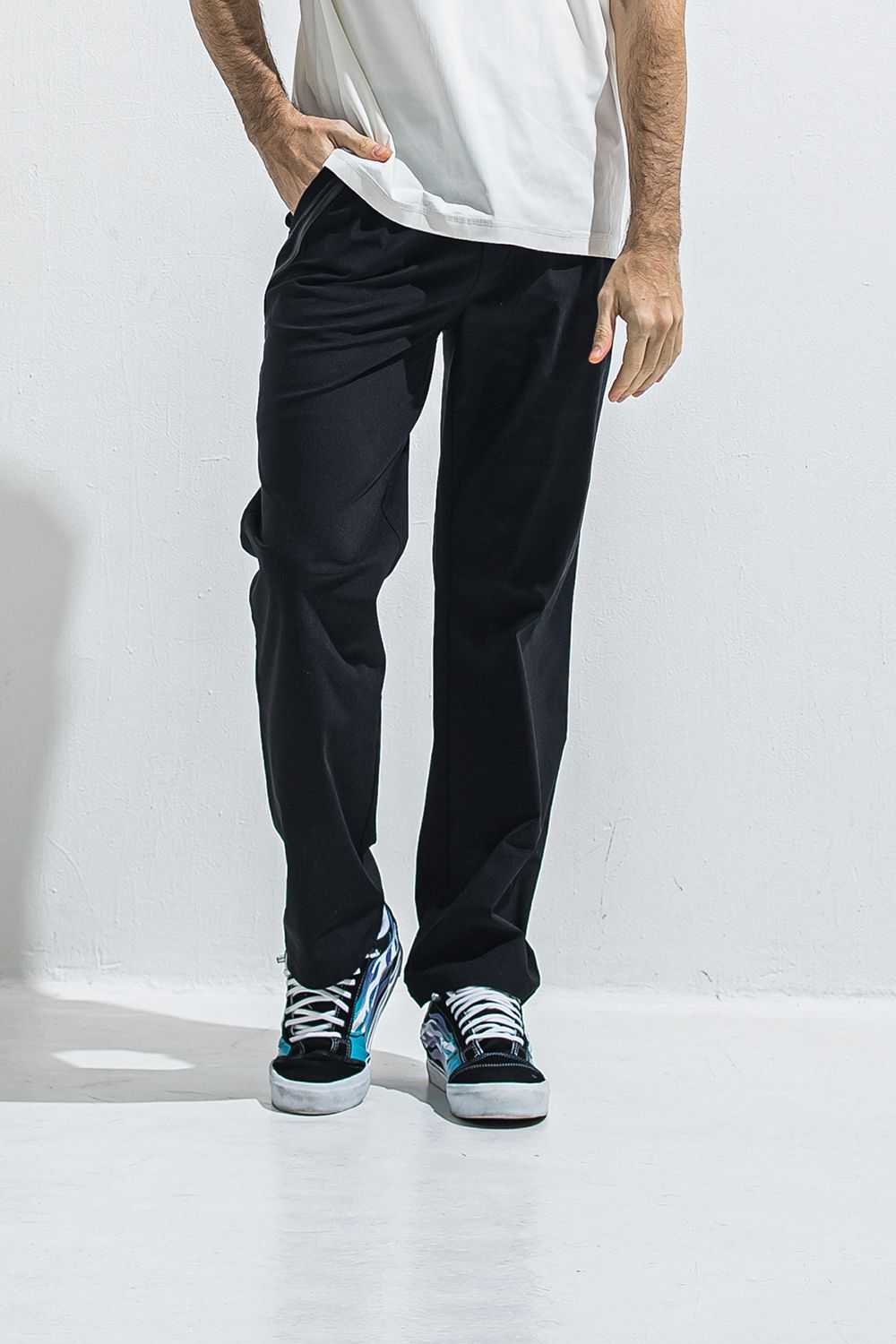 EDGE NYLON SEMI WIDE PT / エッジ ナイロン セミワイドパンツ